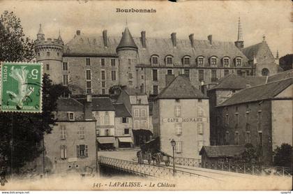 CPA Lapalisse le chateau