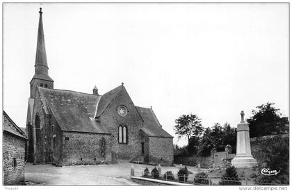 ¤¤  -   LARCHAMP    -   L'Eglise et le Monument aux Morts    -  ¤¤