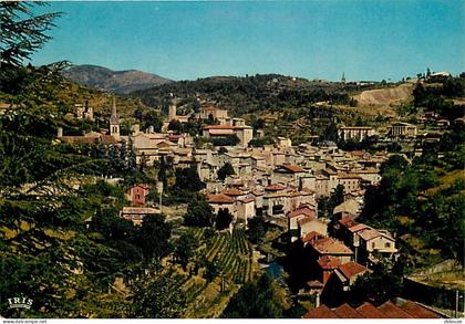 07 - Largentière - Vue Générale - CPM - Voir Scans Recto-Verso