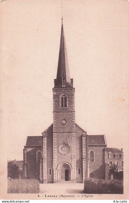 53 LASSAY LES CHATEAUX L EGLISE