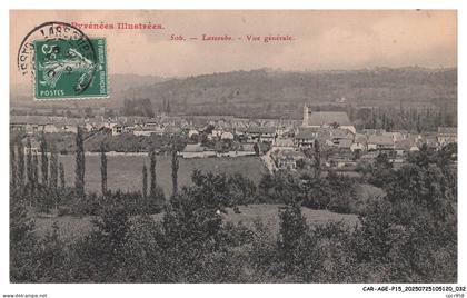 CAR-AGEP15-0886-64 - Les Pyrénées Illustrées - LASSEUBE - Vue generale