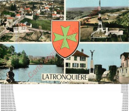 46.  LATRONQUIERE .  CP multivues .