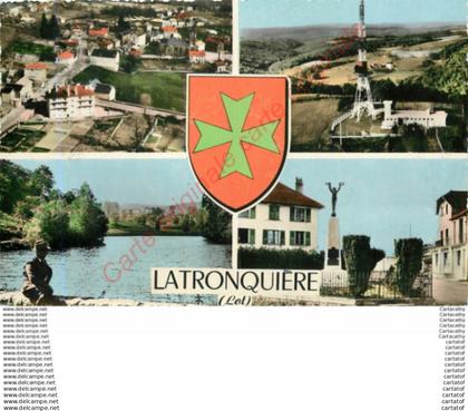 46.  LATRONQUIERE .  CP multivues .