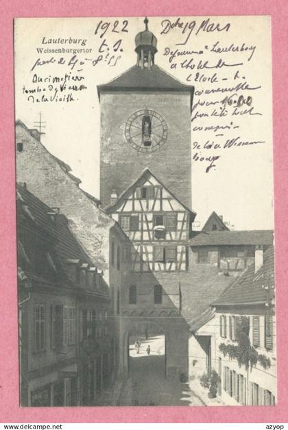 67 - LAUTERBURG - LAUTERBOURG - Weissenburgertor