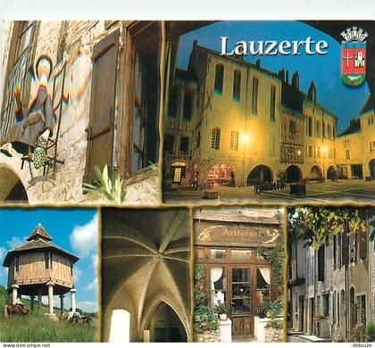 Carte Postale - 82 - Lauzerte - Multivues - Blasons - Carte Neuve - CPM - Voir Scans Recto-Verso - Poscard - Carta Posta