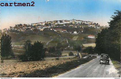 LAUZERTE VUE GENERALE ARRIVEE DE CAZES-MONDENARD 82 TARN-ET-GARONNE