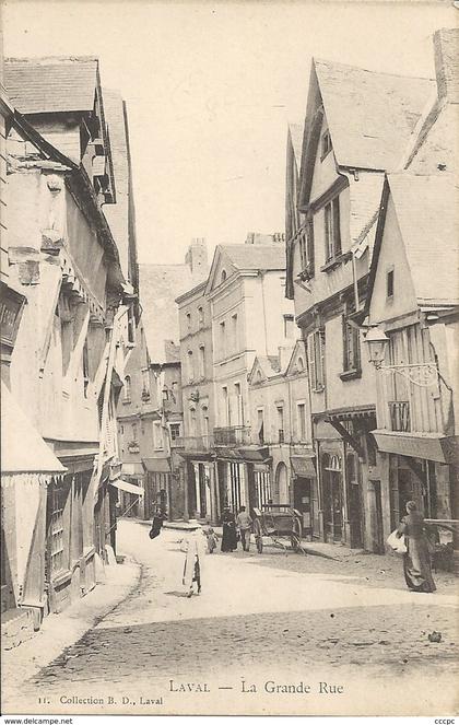 CPA Laval La Grande Rue