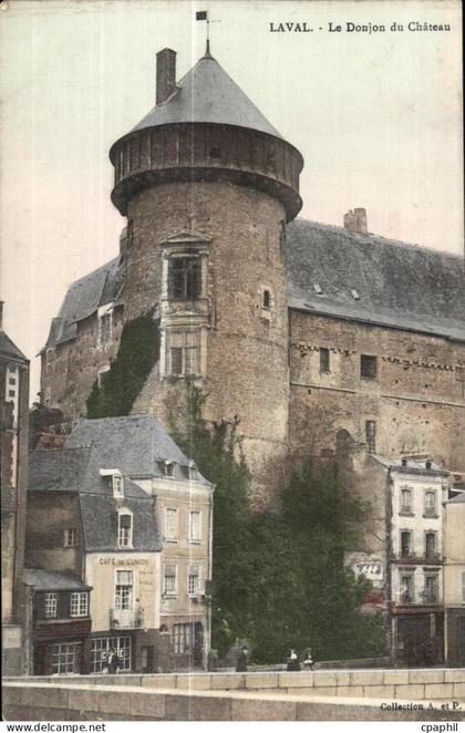 CPA Laval le donjon Chateau