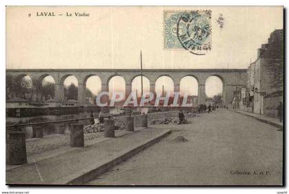 CPA Laval le viaduc