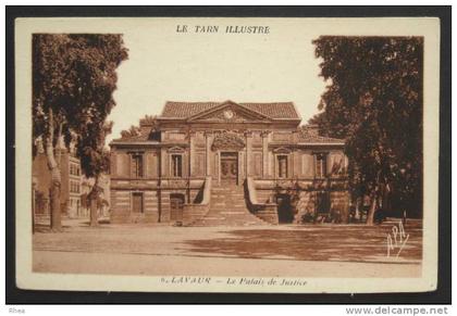 81 Lavaur palais de justice sépia    D81D  K81140K  C81140C RH016786