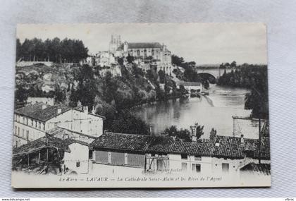 N69, Lavaur, la cathédrale saint Alain et les rives de l'Agout, Tarn 81