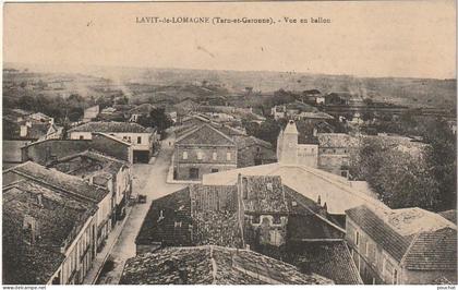 AA+110-(82) LAVIT DE LOMAGNE - VUE EN BALLON
