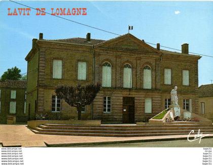 Lavit de lomagne - l'hôtel de ville