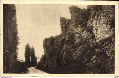 CPA Le Blanc Route de Fontgombaud