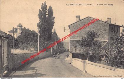 Entrée du Bourg - Le Bois d'Oingt - (69) Rhône