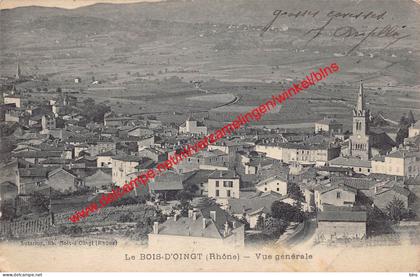 Vue générale - Le Bois d'Oingt - (69) Rhône