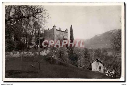 CPM Chateau du Bourdeau Lac du Bourget et le Mont Revard