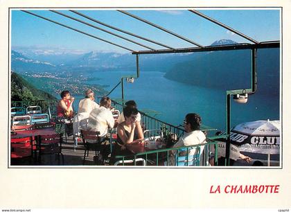CPM La Chambotte Savoie Vue sur le lac du Bourget