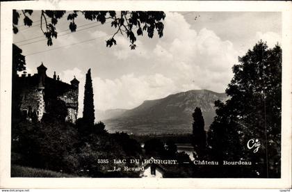CPM Lac Du Bourget Chateau Bourdeau Le Revard
