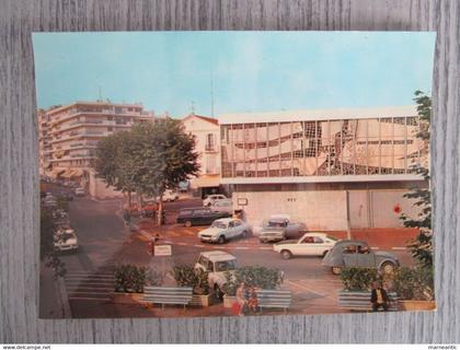 cpsm le Cannet Rocheville(06) mairie de Rocheville-avenue des écoles