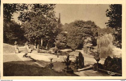 CPA Le Cateau Jardin Fenelon Vue de Cote
