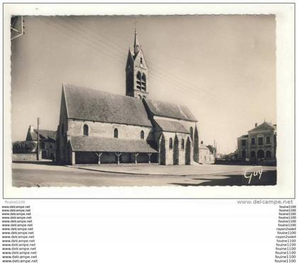 carte le chatelet en brie l' église