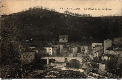 CPA Le CHEYLARD - Le Pont de la Sabliere (484858)