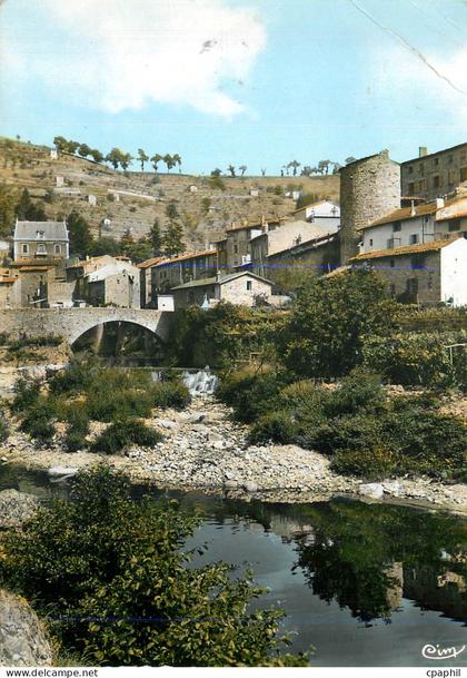 CPM Le Cheylard (Ardeche)Pont et quartier