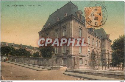 CPA Le Creusot Hotel de Ville