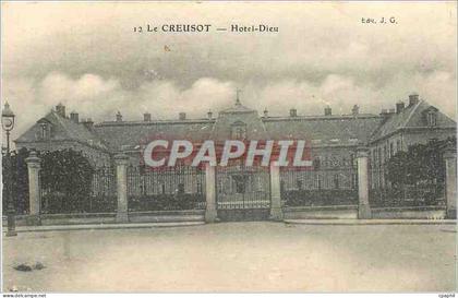 CPA Le Creusot Hotel Dieu