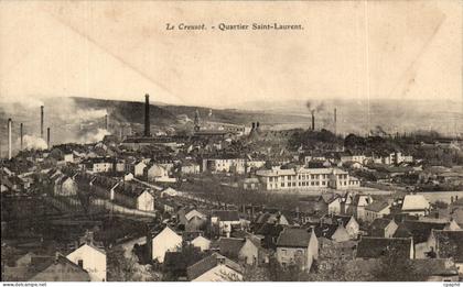 CPA Le Creusot Quartier Saint Laurent