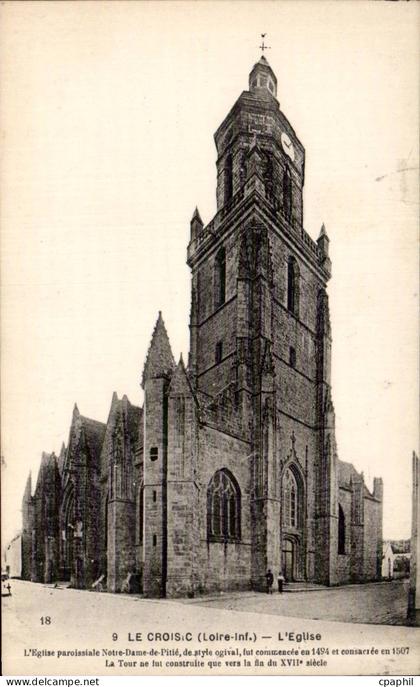 CPA Le CRoisic L'eglise