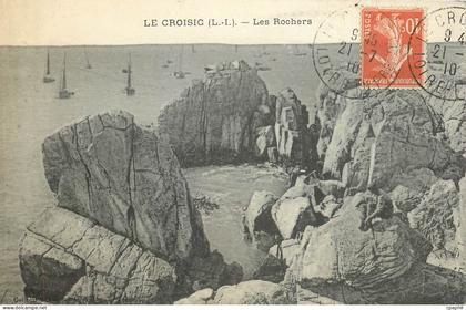 CPA Le Croisic - Les Rochers