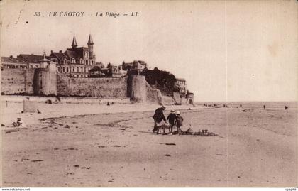 CPA Le Crotoy La plage