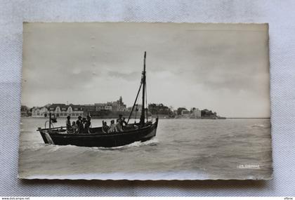 Cpsm, Le Crotoy, promenade en baie de Somme, Somme 80