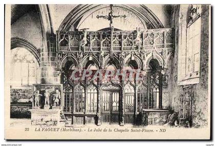 CPA Le Faouet(Morbihan) Le Jube de la Chapelle Saint Fiarce