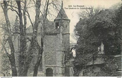 CPA Le Faouet Vue Generale de Sainte Barbe