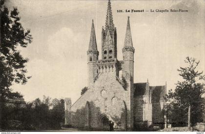 Le FAouet CPA La chapelle Saint Fiacre