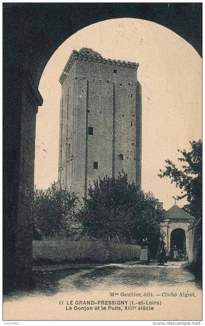 LE GRAND PRESSIGNY - Le Donjon et le Puits
