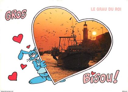 30 - Le Grau du Roi - Coucher de Soleil sur le chenal - CPM - Voir Scans Recto-Verso
