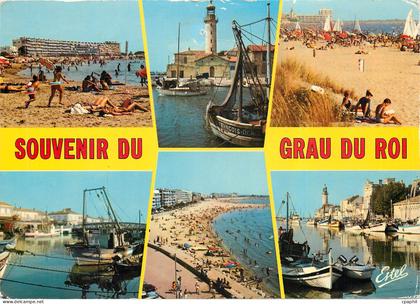 CPM Le Languedoc le Grau du Roi Gard Divers aspects de la nouvelle plage