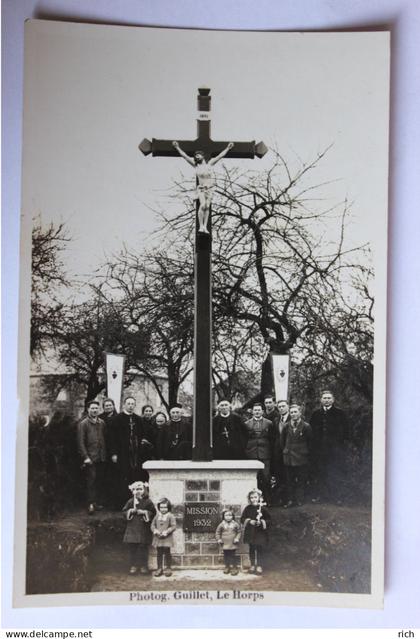 CPA [53] Mayenne >   Le Horps - carte photo - mission 1932 - Photog. Guillet