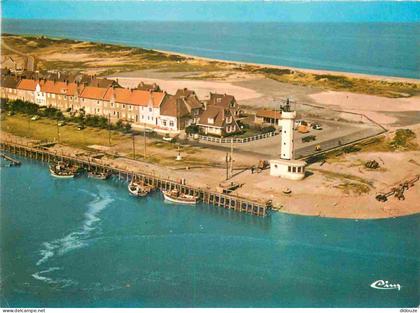 80 - Le Hourdel - Vue générale aérienne - Le port - CPM - Voir Scans Recto-Verso
