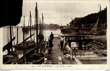 CPA Le Hourdel Le port