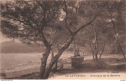 le lavandou * la calanque de la bavière * la plage