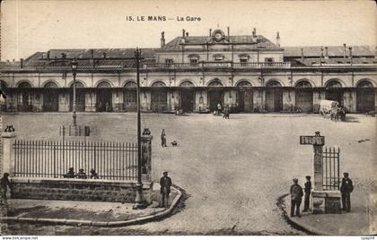 CPA Le Mans La gare