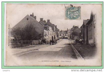 61 - LE MELE sur SARTHE -- Rue d'Alençon
