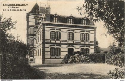 CPA Le MERLERAULT Chateau de la Soudarderie (150919)