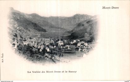 CPA Mont Dore La Vallee du Mont Dore et le Sancy