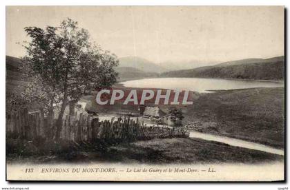 Le mont Dore CPA Le lac de Guery et le Mont Dore